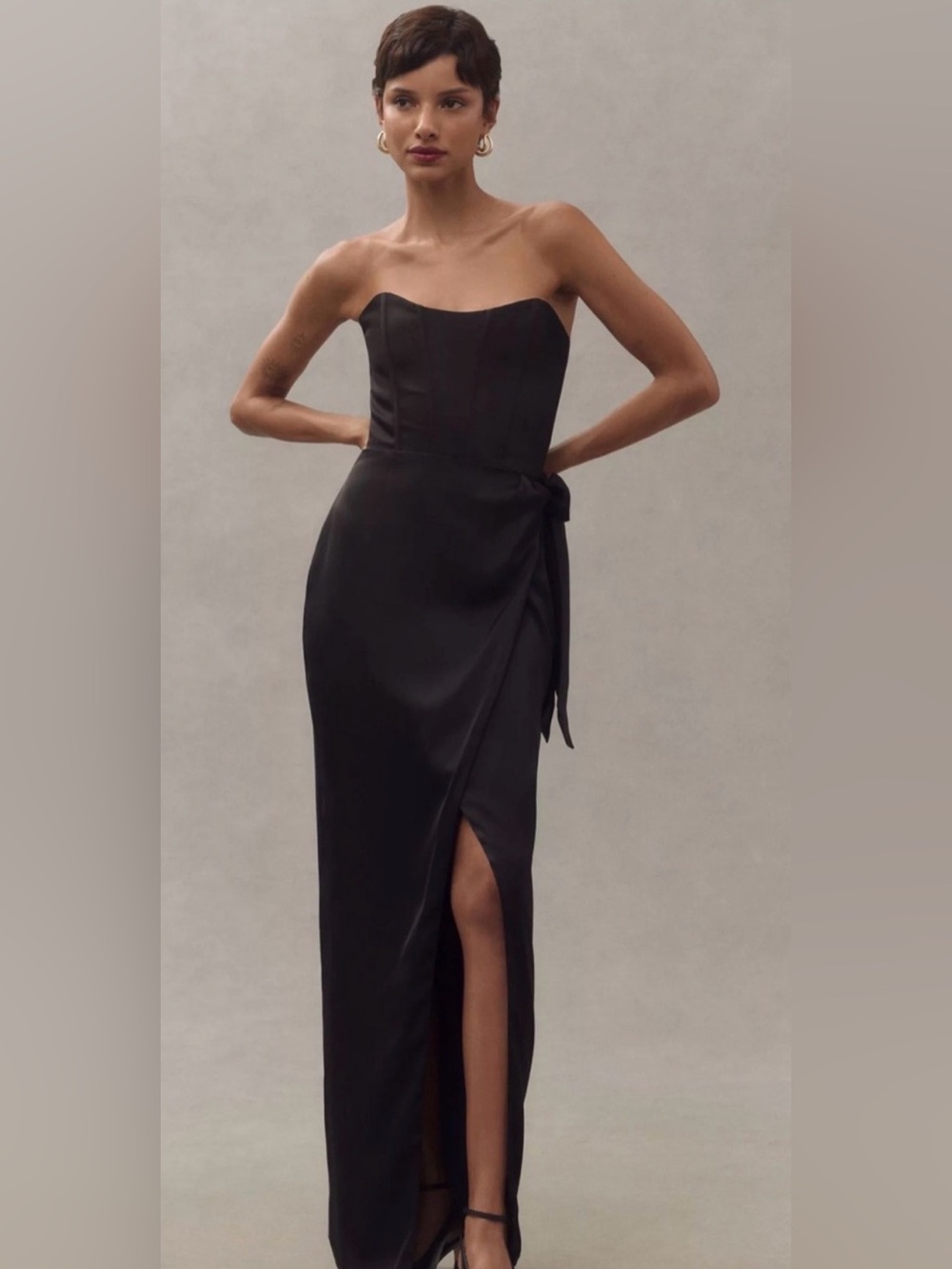 V Chapman June Satin Gown